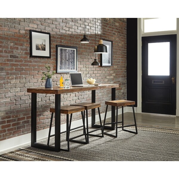 matte black counter height stools