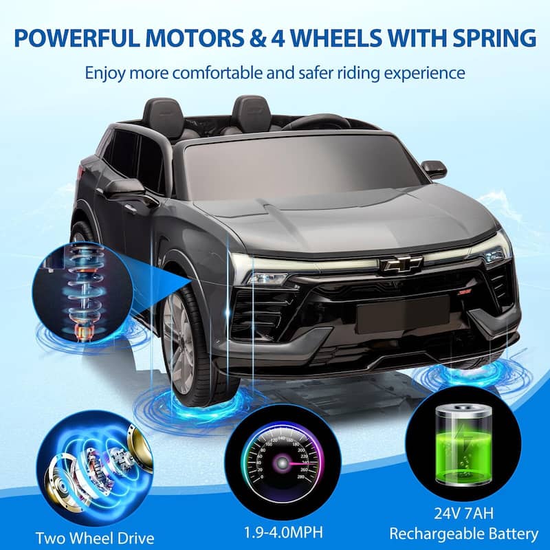 24V 2-Seater SUV Licensed Chevrolet Blazer Ride On Car Toy