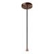 Option Dark Bronze/Black Cord / Antique Silver