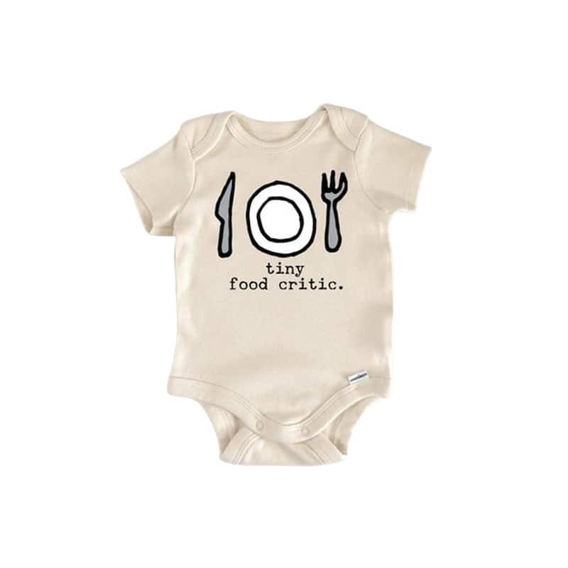 Foodie Food - Baby Boy Girl Clothes Infant Bodysuit Funny Cute Newborn