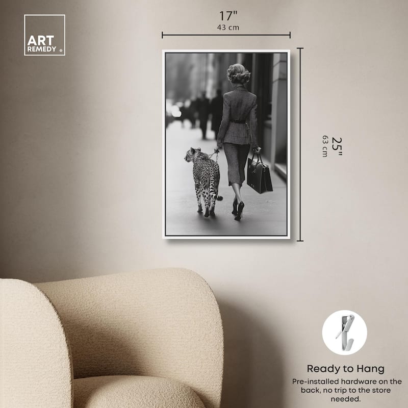 With Luxury Canvas by Art Remedy