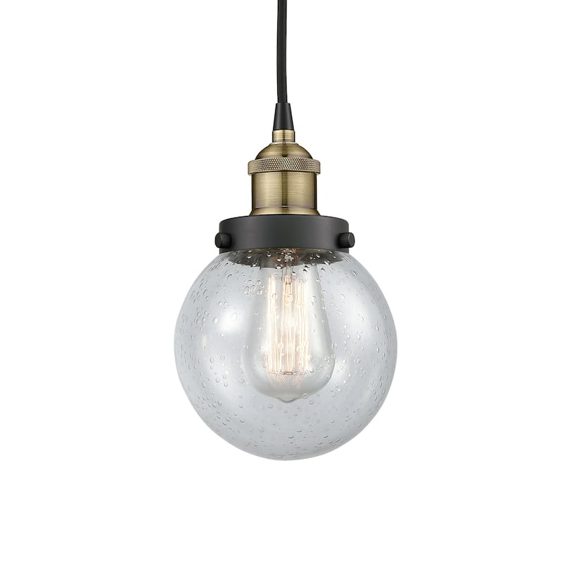 Innovations Lighting 616-1PH-10-6 Beacon Pendant Beacon 6" Wide Mini