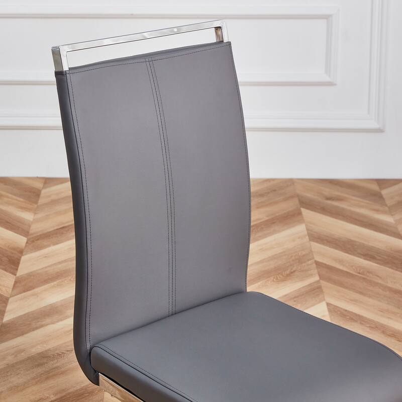 PU Faux Leather Dining Chairs Side Chair