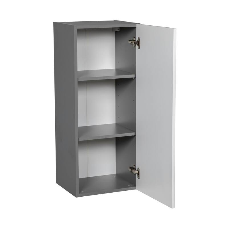 21" x 36" Wall Cabinet-Single Door-Grey - 21 x 36 x 12