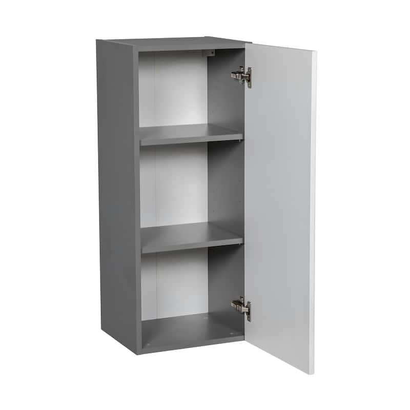 24" x 36" Wall Cabinet-Single Door-Grey - 24 x 36 x 12