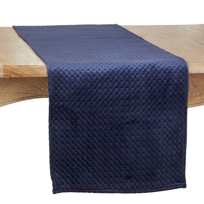 Long Table Runner With Pinsonic Velvet Design