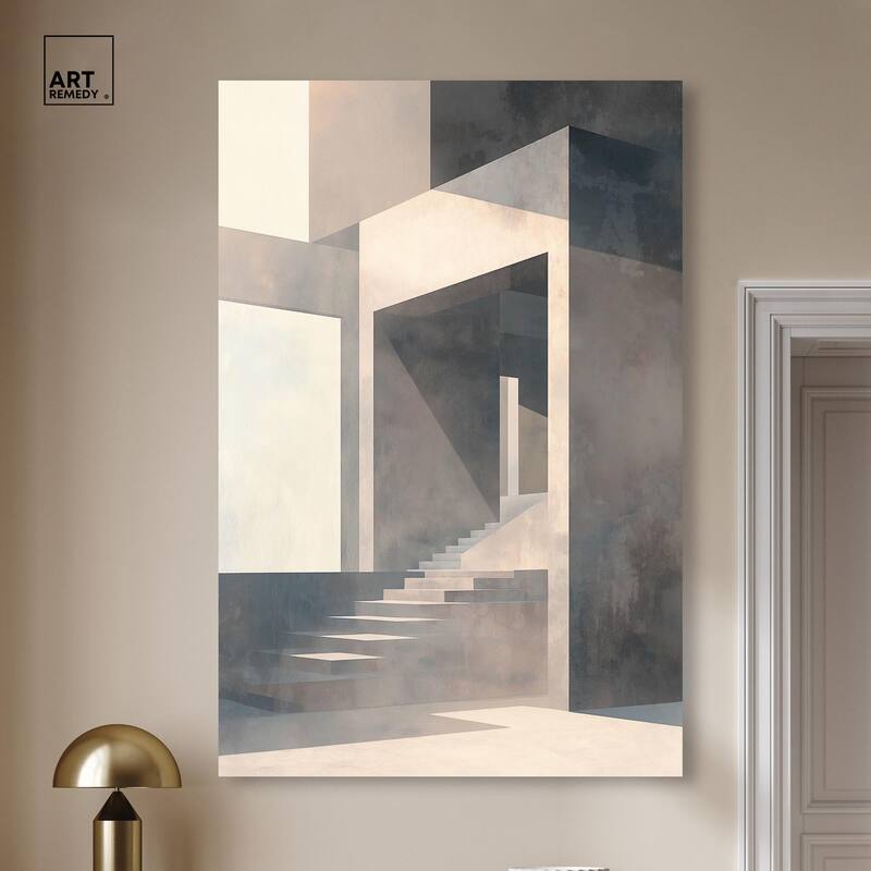 Stark Perspective Canvas by Art Remedy, Gallery Wrapped