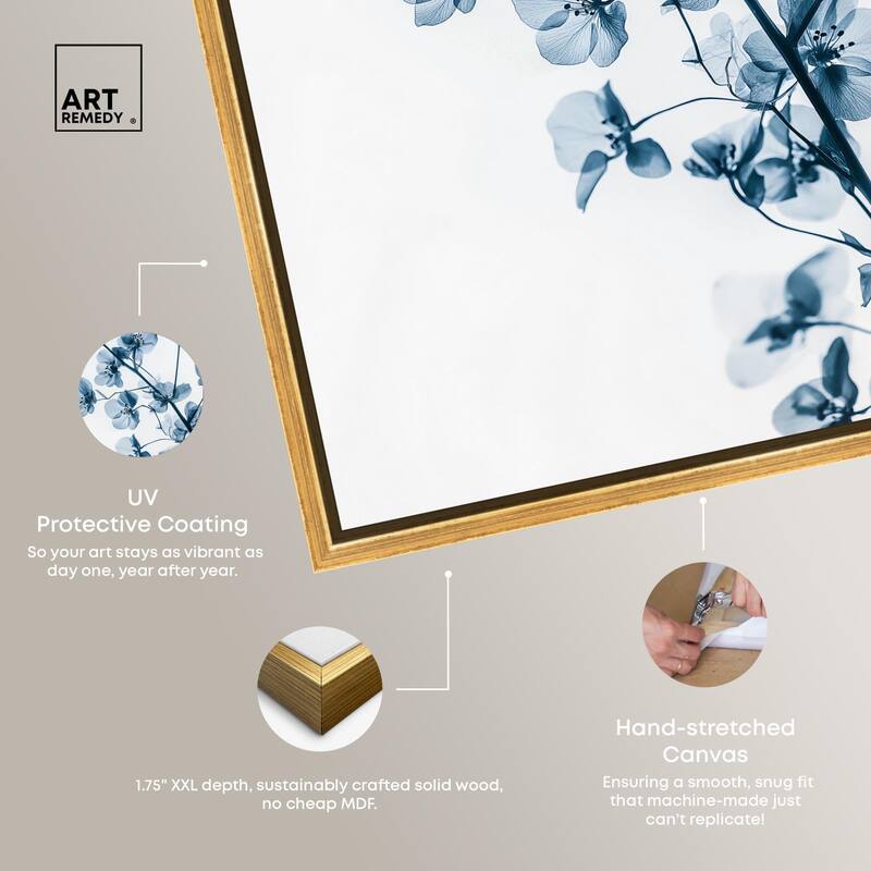 Translucent Petals II Canvas by Art Remedy