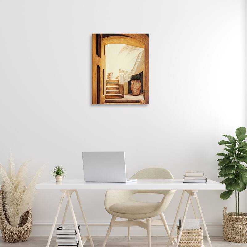 Stupell Timeless Architecture Interior Canvas Wall Art Design By Eduardo