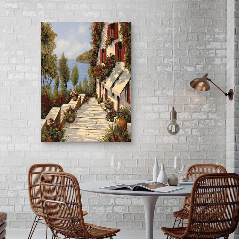 Rubino 2 by Guido Borelli Canvas Art Print