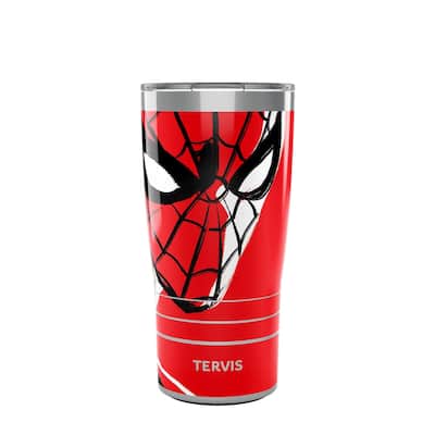 Tervis Traveler Marvel Spider-Man Spidey Zoom Triple Walled Insulated Travel Tumbler, Stainless Steel