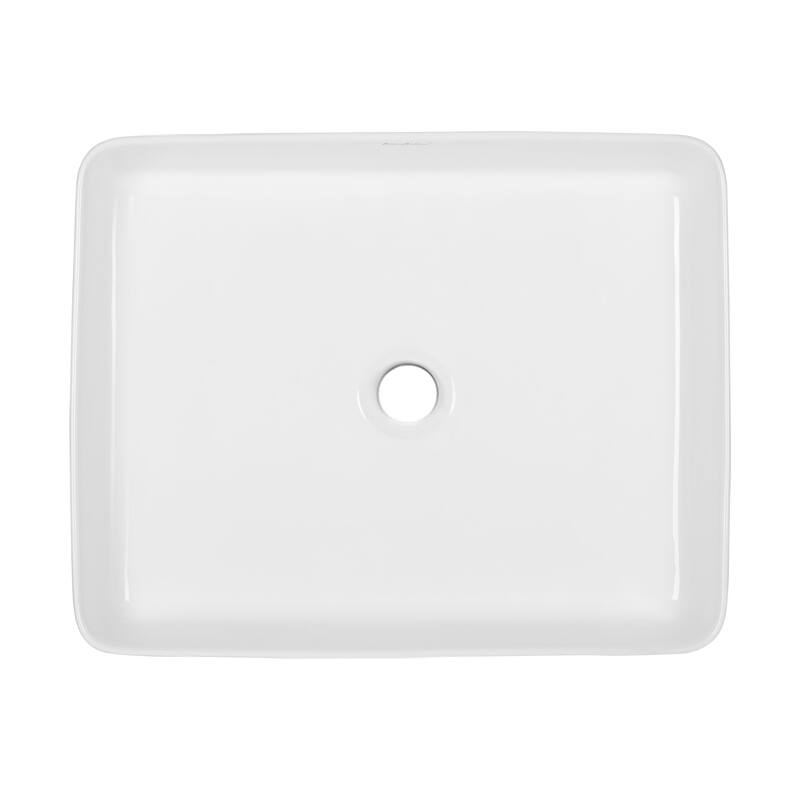 Concorde 19" Rectangle Ceramic Vessel Sink