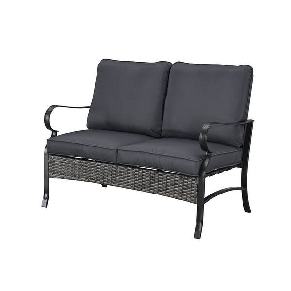 Patio Festival Outdoor Metal Conversation Set