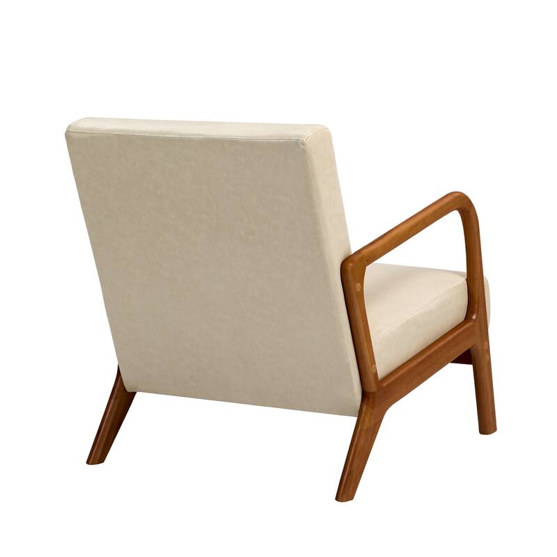 2 Set Mid Century ModernUpholstered Accent Chairs Armchair with Pillow