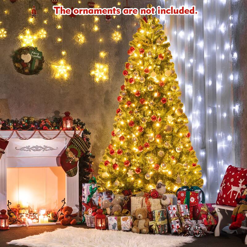 Artificial Christmas Tree with Remote Control and 9 Lighting Modes