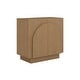 preview thumbnail 57 of 84, Iris Wooden Accent Cabinet, Sideboard Credenza or TV Stand with Arched Cabinet Doors and Adjustable Shelves