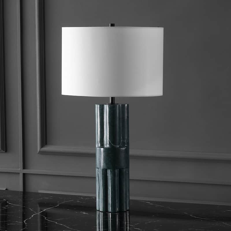 SAFAVIEH Couture Tolliver Marble Table Lamp - 15"W x 15"D x 28"H