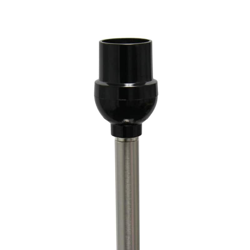 Brushed Nickel Drum Shade Floor Lamp