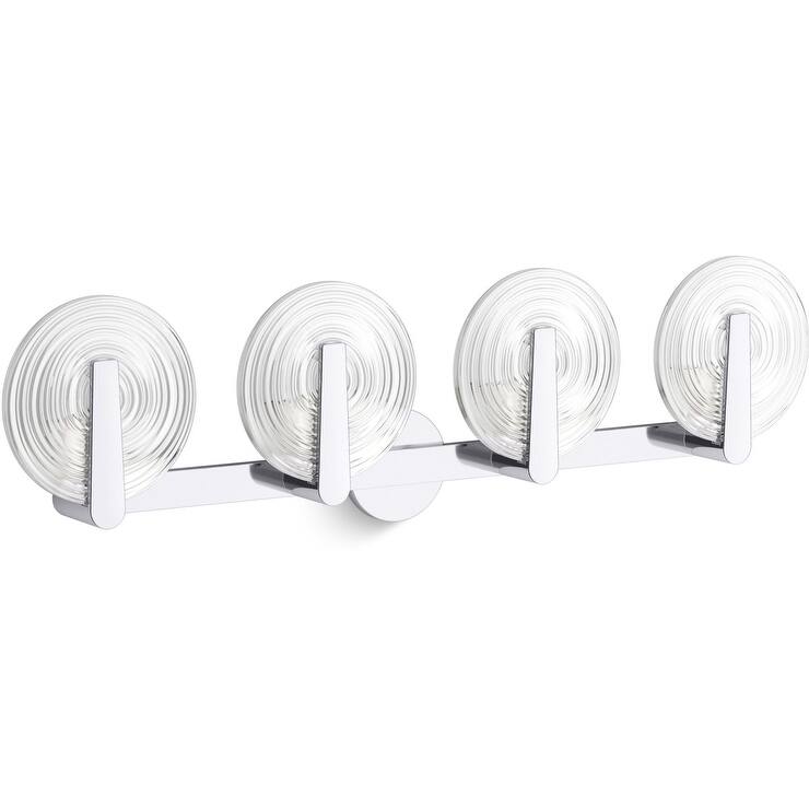 Kohler Lighting 38399-SC04S Hint 4 Light 11" Tall Wall Sconce - Polished Chrome
