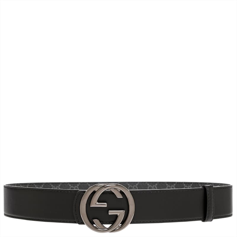 Gucci Reversible Belt with Interlocking G Buckle