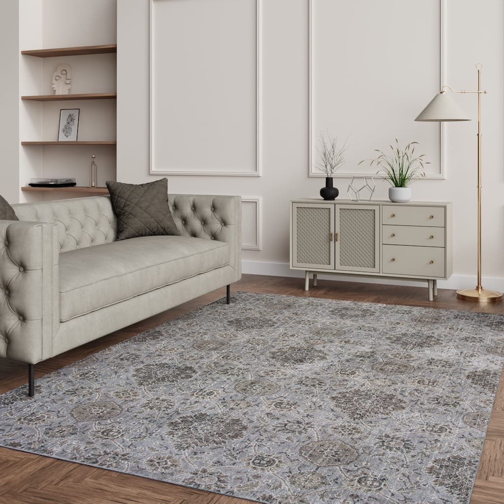 Domani Adaline Traditional Medallion Area Rug