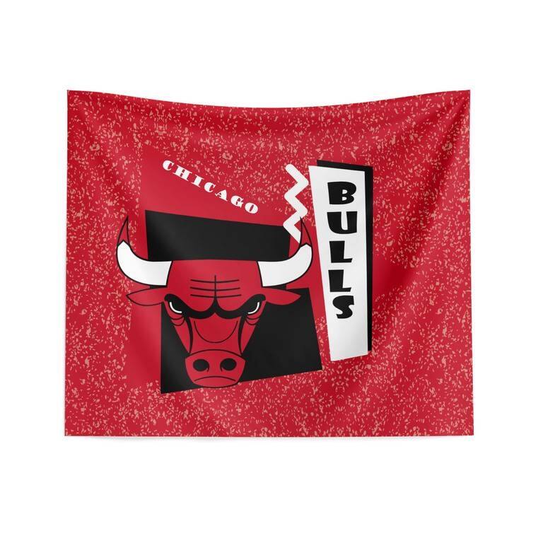NBA Funky Fresh Printed Wall Hanging - 34" x 40" - Chicago Bulls