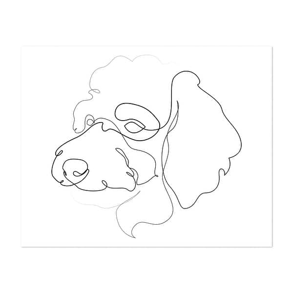 Poodle one line drawing Line Drawings Animals Dog Art Print/Poster - Overstock - 34882411 Poodle one line drawing Line Drawings Animals Dog Art Print/Poster - Overstock - 34882411