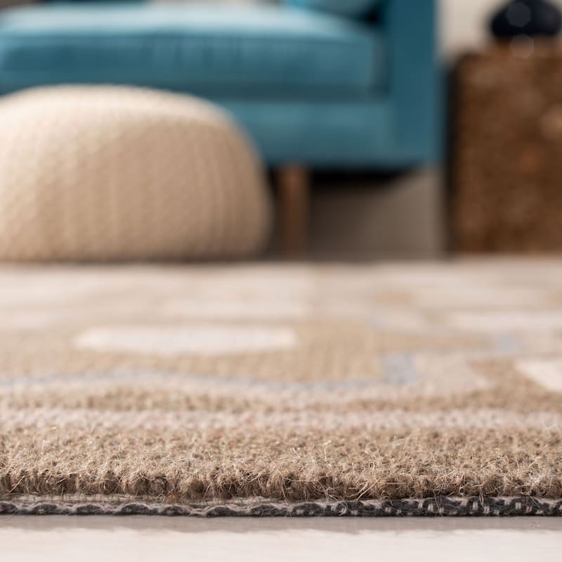 Martha Stewart by SAFAVIEH Puzzle Geometric Wool Rug