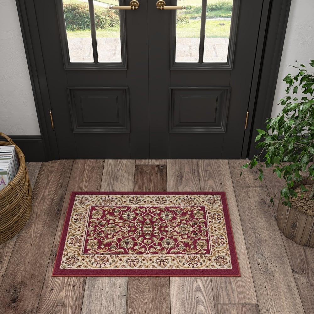 Soho Traditional Floral Indoor Area Rug