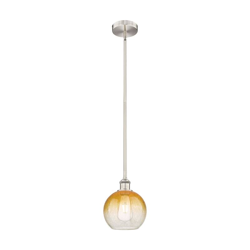 Innovations Lighting Endless Possibilities Edison - Brookhaven Globe - 1 Light 8" Stem Hung Mini Pendant