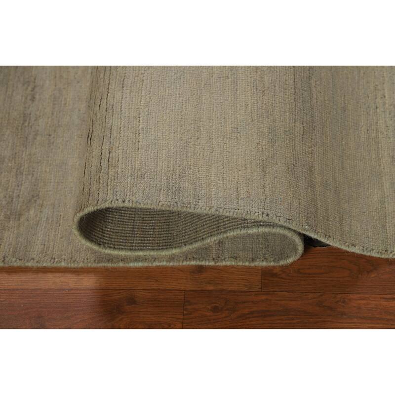 Gabbeh Modern Rug Hand-Knotted Oriental Wool Carpet - 3'10"x 5'9"