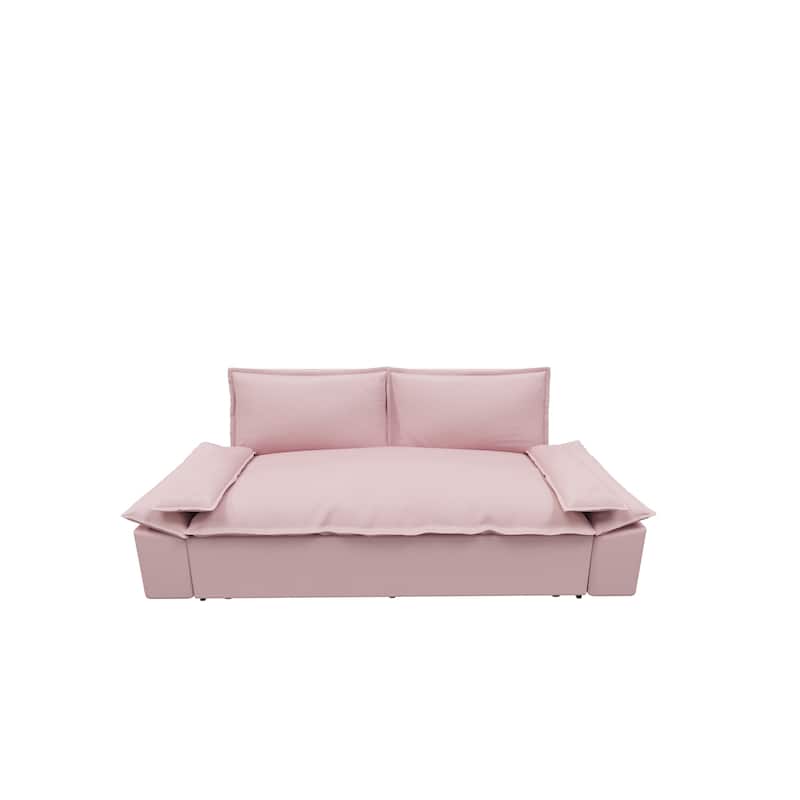 70.1" Queen Pull Out Sofa Bed