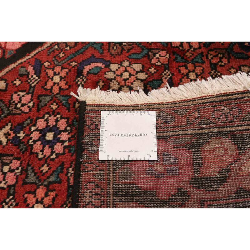 ECARPETGALLERY Hand-knotted Konya Red Wool Rug - 4'5 x 7'3