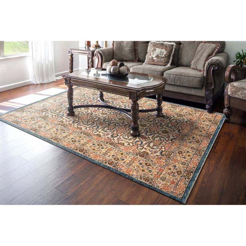 Dynamic Rugs Sirus Traditional Area Rug - Multi - 3' X 5'