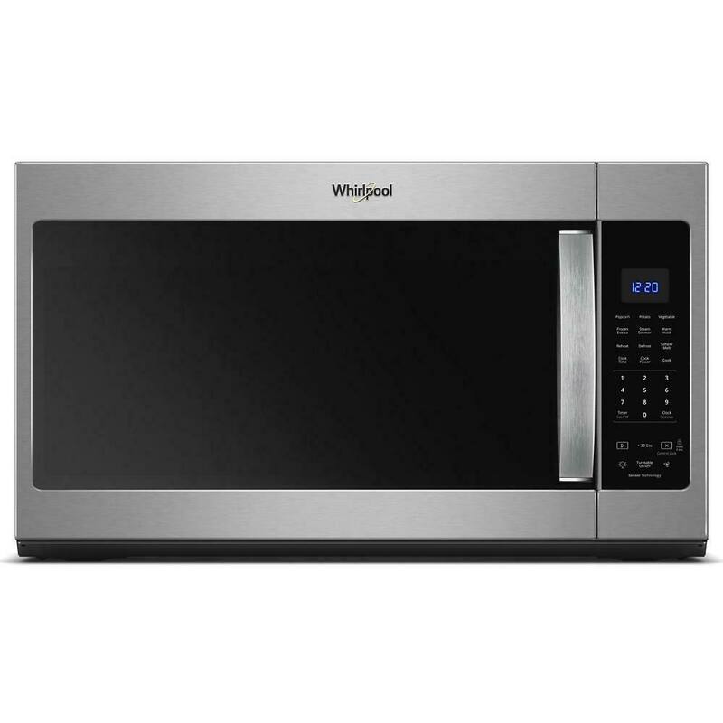 Whirlpool 1.9 cu. ft. Capacity Steam Microwave with Sensor Cooking