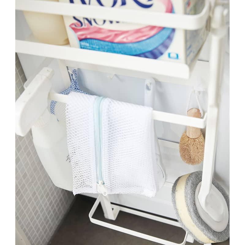 Yamazaki Home Magnetic Laundry Organizer, Steel, Large - L 4.33 x W 11.02 x H 26.38 inches