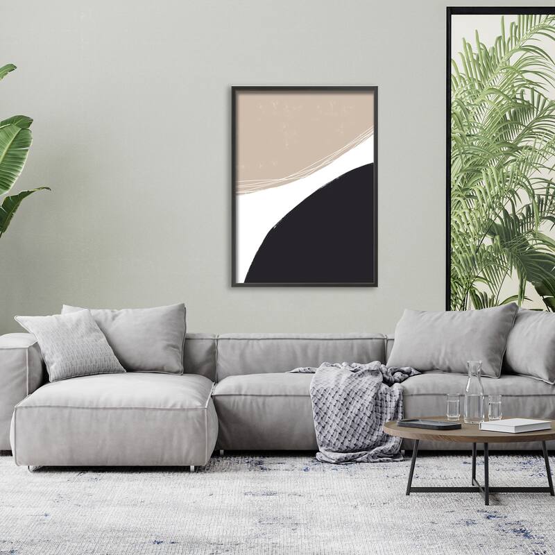 "Joyful Harmony" Framed Print Wall Art by Uplusmestudio