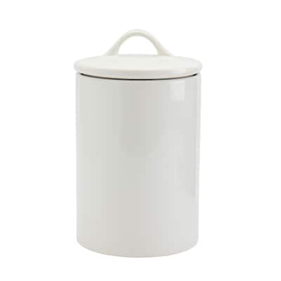 Denmark Tools for Cooks 2.5L White Ceramic Canister Storage