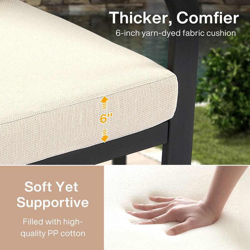 5-Piece Outdoor Patio Conversation Set