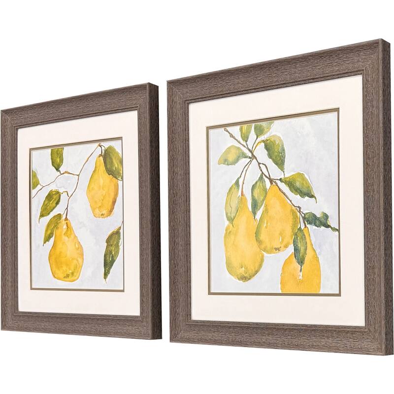 Paragon Just a Pear Framed Art - Set of 2