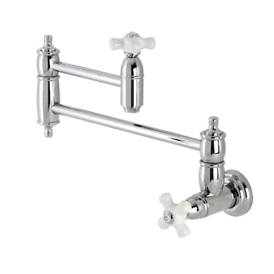 Kingston Brass Restoration Wall Mounted Pot Filler Faucet