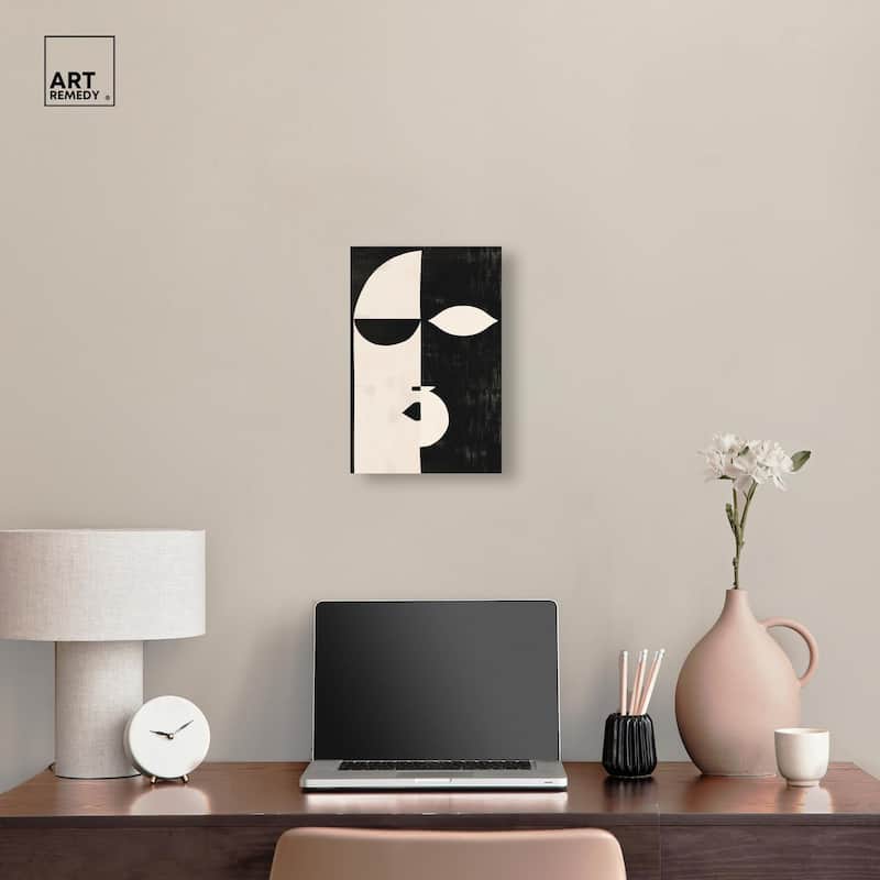 Divided Self I Canvas by Art Remedy, Gallery Wrapped