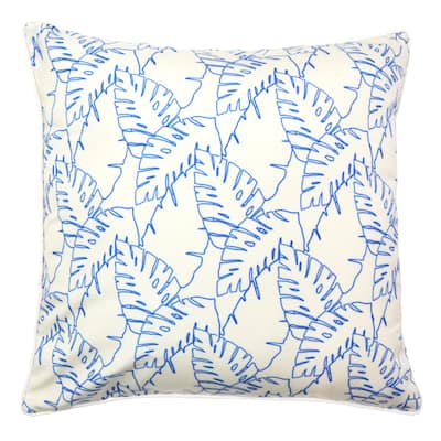 Jiti Outdoor Waterproof Custom Printed Minimal Monstera Leaves Patterned Square Throw Pillows Cushions for Pool Patio Chair