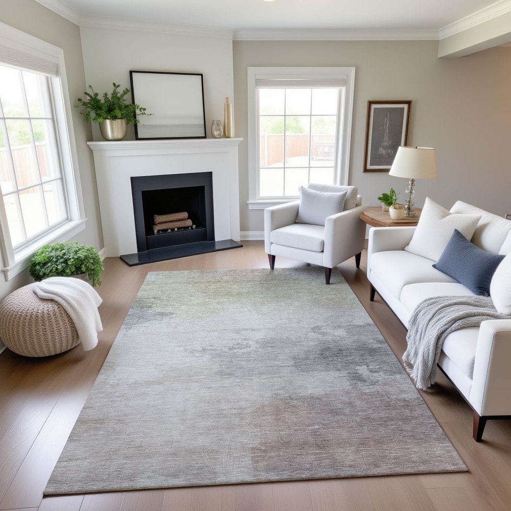 Premium Washable Super Soft Abstract Ombre Mayfield Rug