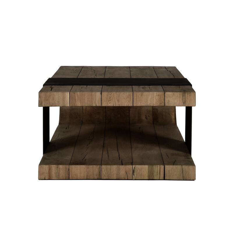 Classic Home Danica Coffee Table in Natural Oak