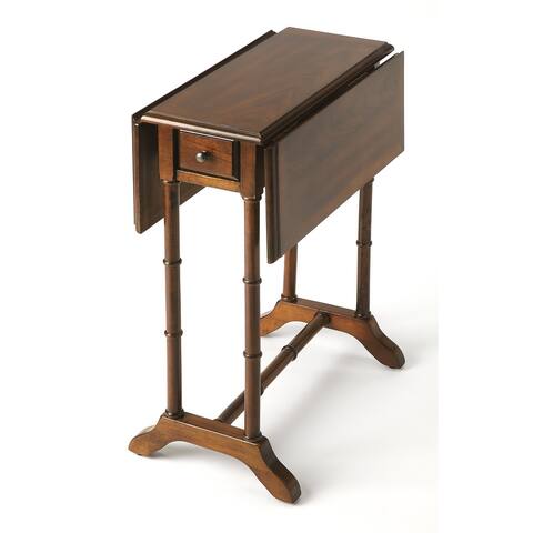 Handmade Butler Darrow Umber Drop-leaf Table