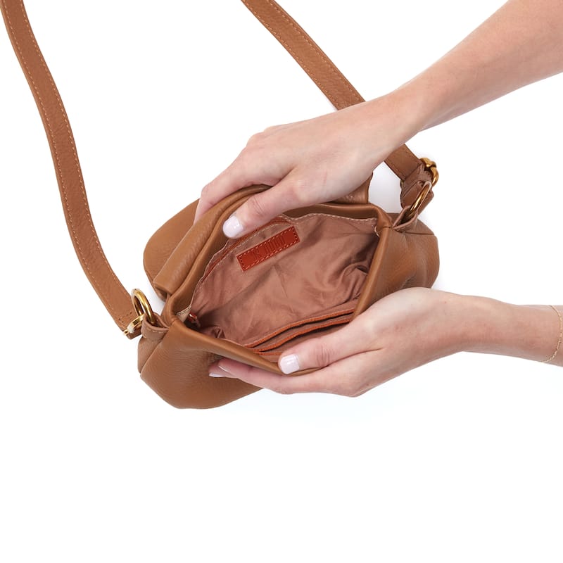 HOBO Harley Leather Crossbody Sling Bag