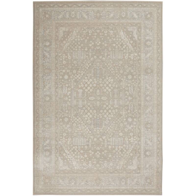 Malta Bordered Center Medallion Area Rug