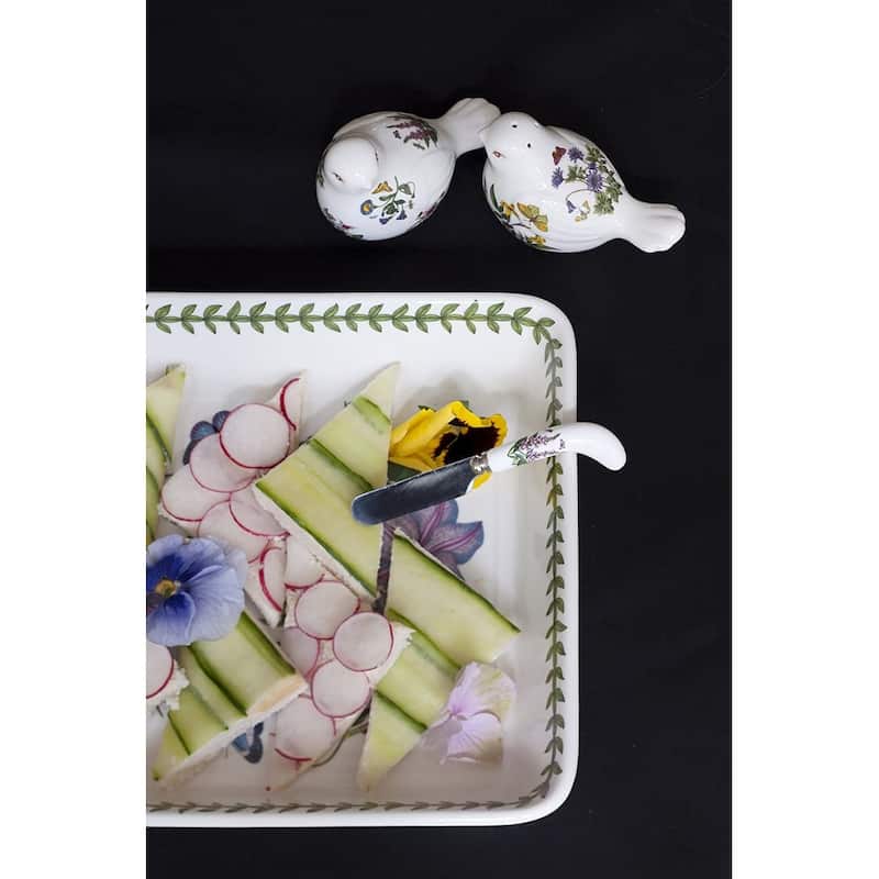 Portmeirion Botanic Garden Rectangular Tray - (14.5"x7")