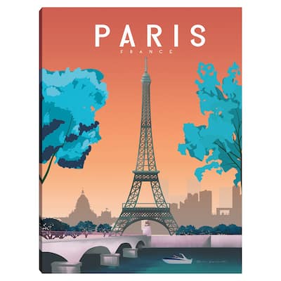 Paris 2 Canvas Art Print